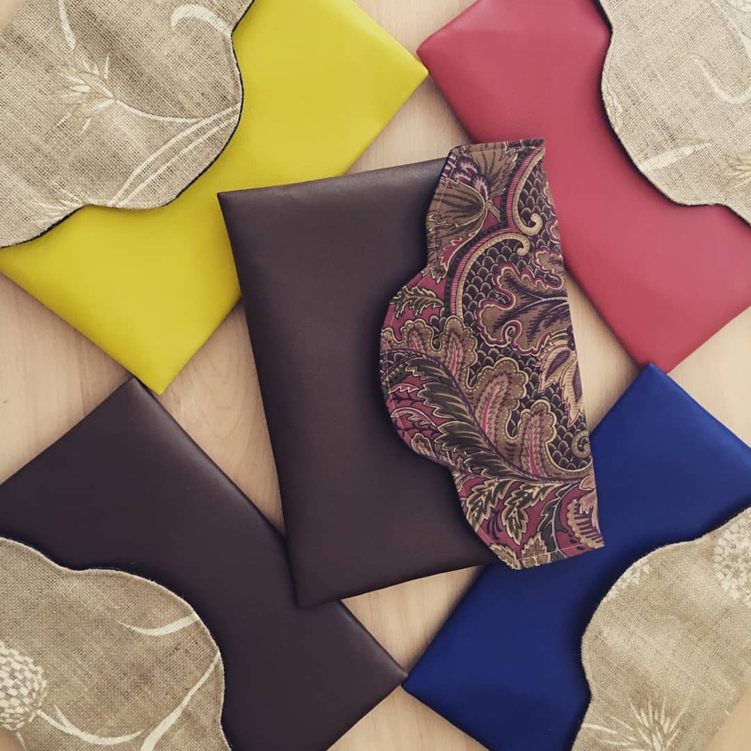Leather clutches