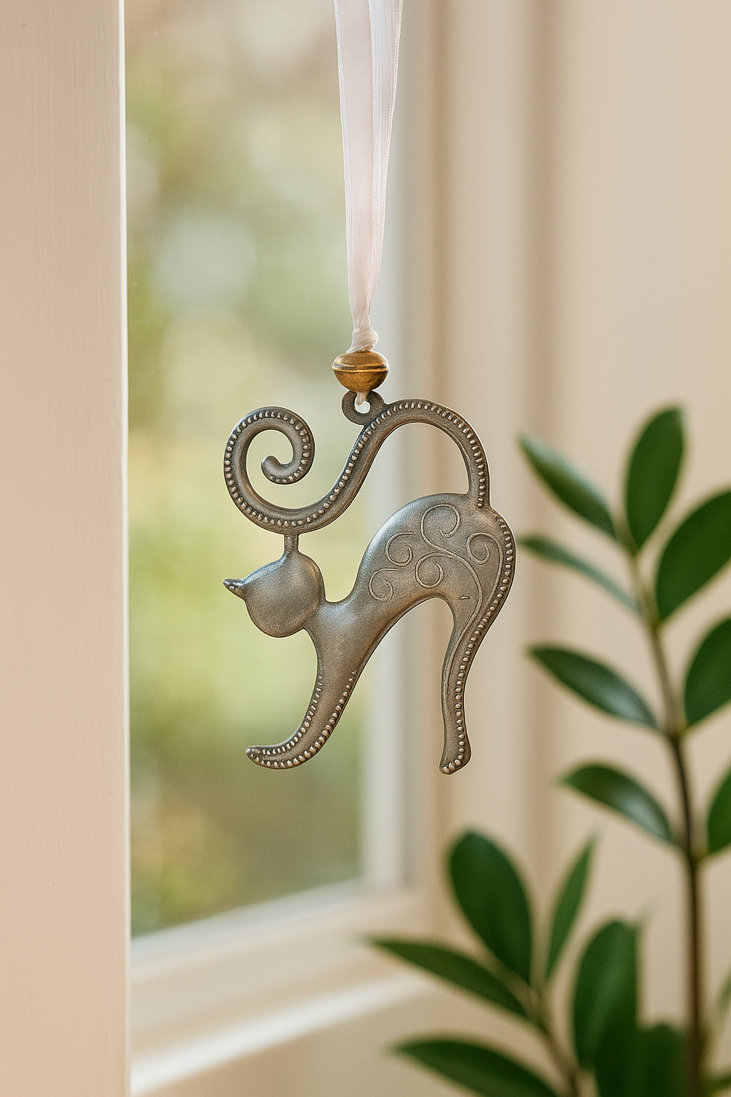 handmade-haitian-steel-drum-cat-ornement