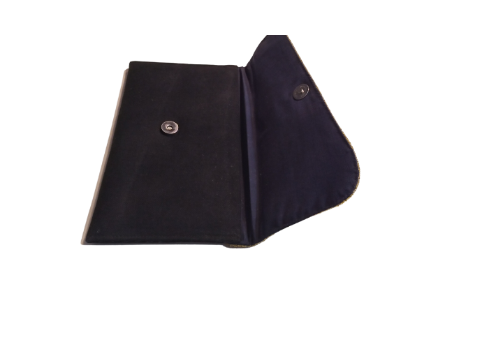 Handmade Women Envelope Clutch Purse with Cover made of beads